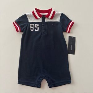 Tommy Hilfiger 6-9 Months Baby Boy Romper American Flag